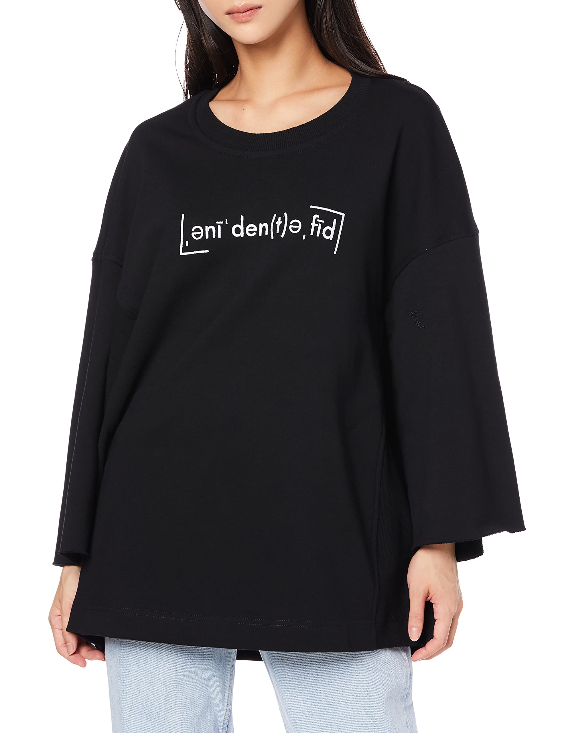 DIESEL ディーゼルレディース サステナブル ロゴ スウェット セール】レディース サステナブル DIESEL ロゴ スウェット