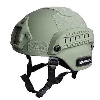 CGF/TC2001タイプ ヘルメット mich2000 Mサイズ Amazon | SHENKEL MICH2002タイプ 4点式あご紐ヘルメット 耳付き