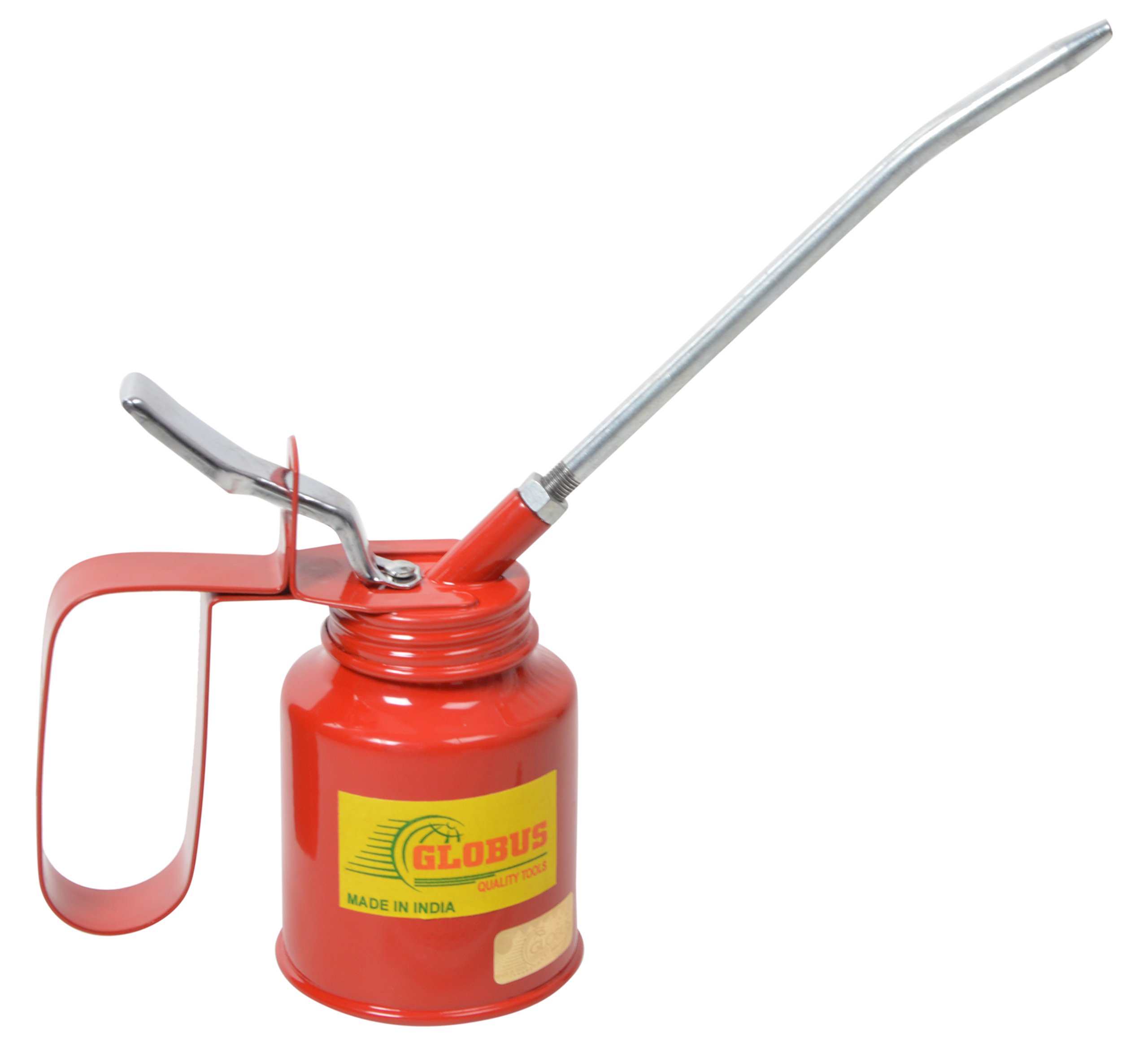 367 Steel Oil Can 1/4 Pint With Fix Spout, Red