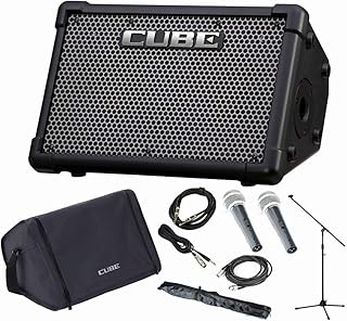 ◆特典マイク付◆ 【路上ライブ・コンプリートセット】Roland ローランド パフォーマンス用アンプ CUBE STREET EX/CUBE-STEX