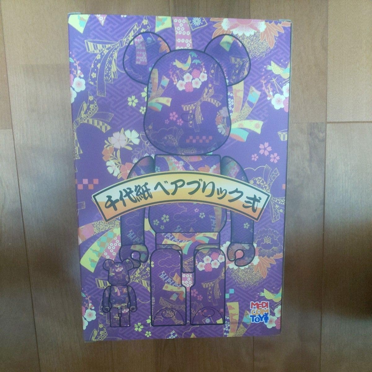 BE@RBRICK - BE@RBRICK 千代紙 弐 100％ &amp; 400％ BE@RBRICK SERIES 50