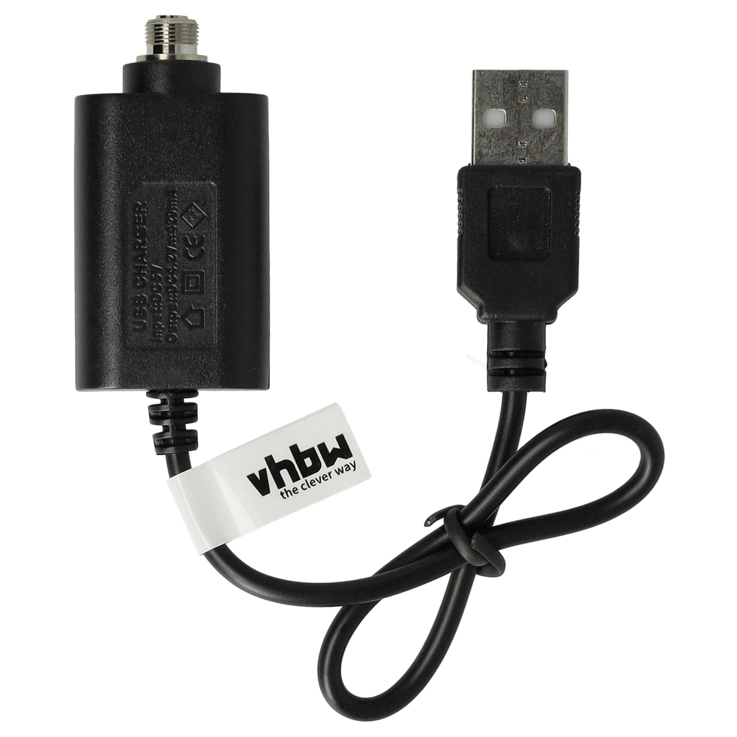 vhbw USB Ladegert kompatibel mit KangerTech E-Smart E-Zigarette, E-Shisha  & vielen anderen Vape-Gerten mit Schraubverschluss - 25cm Ladekabel :  Amazon.de: Elektronik & Foto