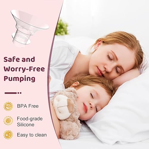 Miniatura 5 de Insertos de brida compatibles con MedelaWillowTSRETEMomcozy S9 S10 S12Willow Wearable Cups & Spectra S1 S2 (protectores de pezón)