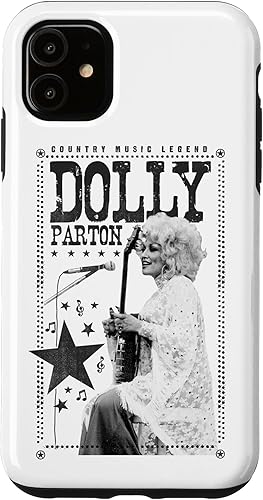 Funda para iPhone 11 Dolly Parton Country Music Legend