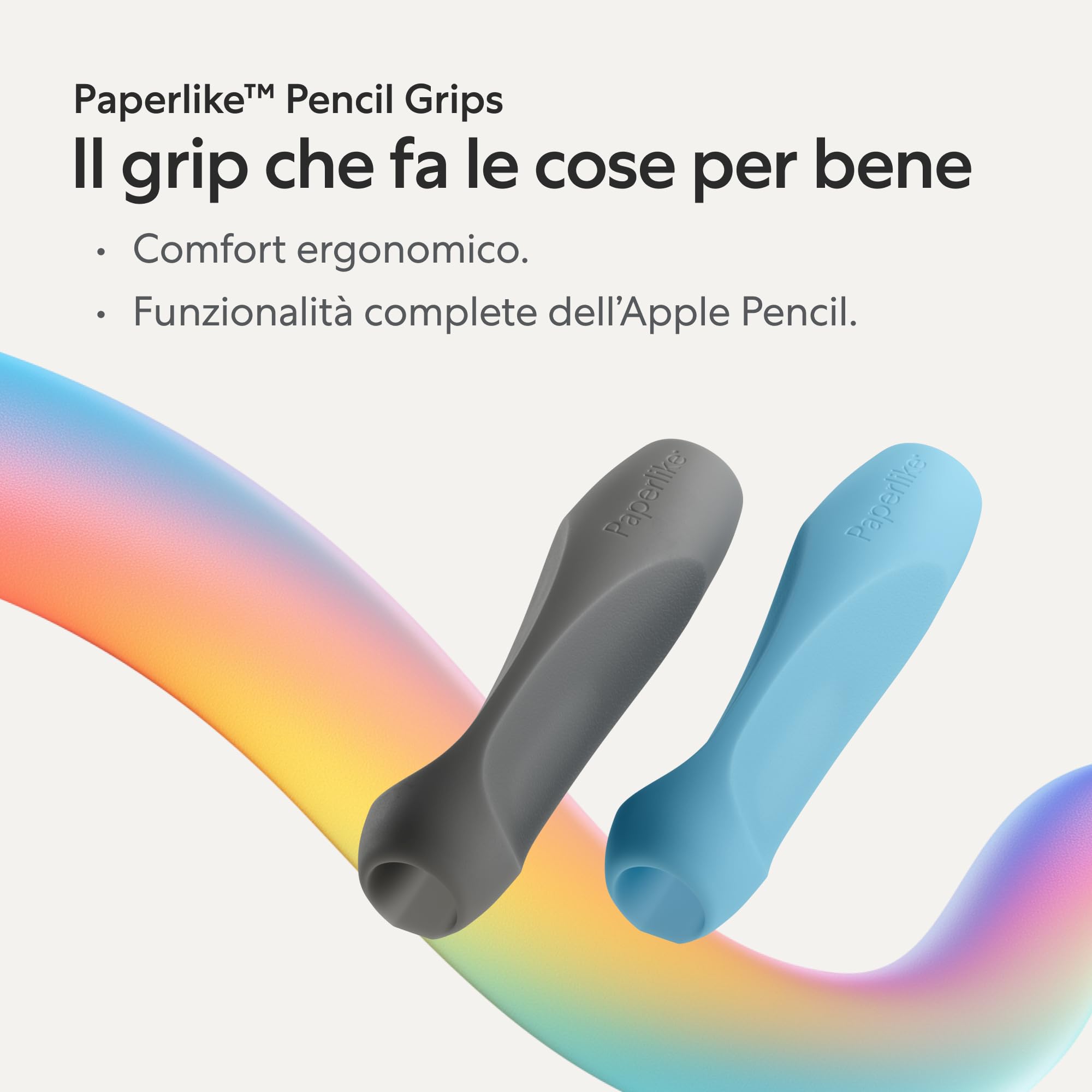 Paperlike Pencil Grips for Apple Pencil 1st & 2nd Generation USB-C PRO - Set of 2