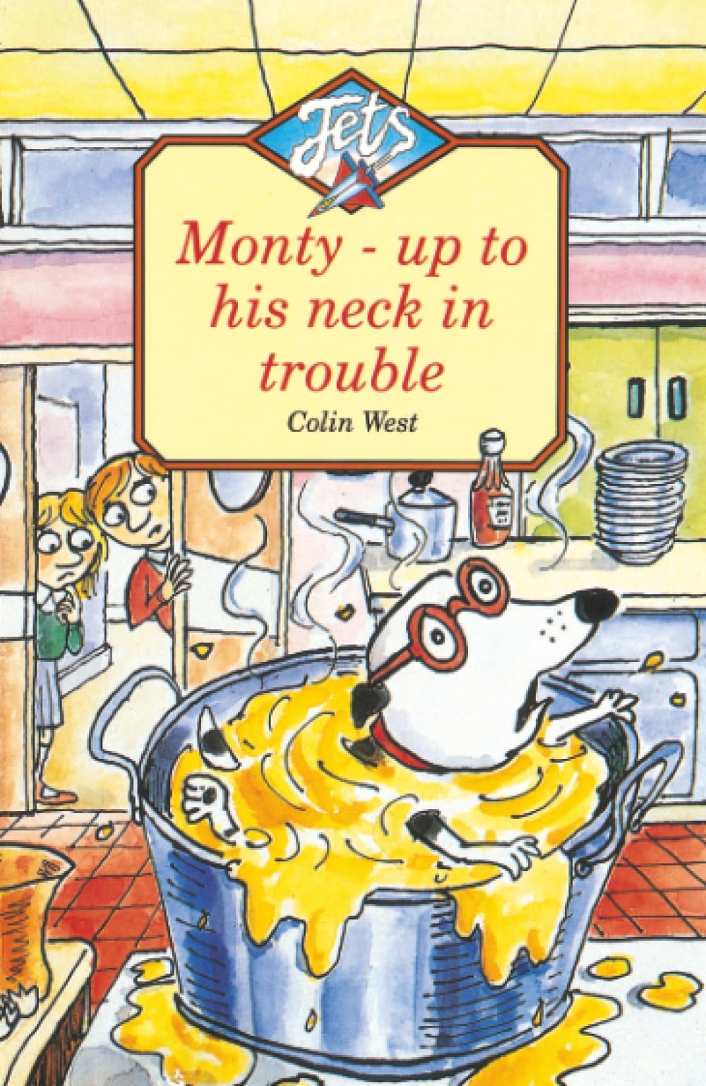 Monty Up to His Neck in Trouble: A Funny Illustrated Animal Adventure for Kids and Reluctant Readers Aged 7 to 10 (Jets)