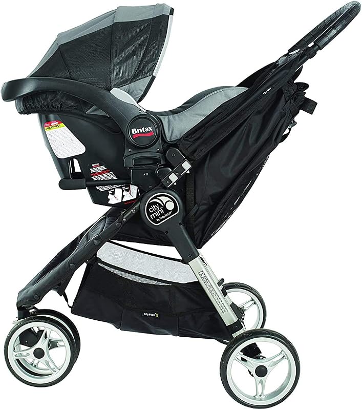 Adaptadores de asiento de auto Baby Jogger Britax para cochecitos City Mini, City Mini GT y Summit X3, negro