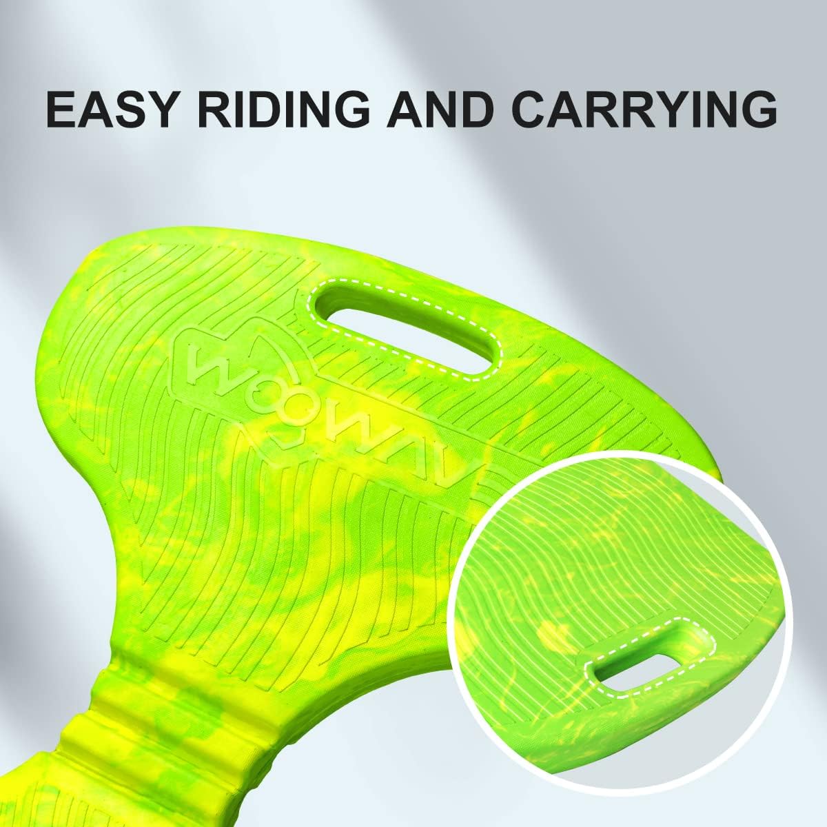 WOOWAVE Premium Water Saddle Floats for Adults and Kids, EVA Foam Saddle Seats for Pool Swimming Floating