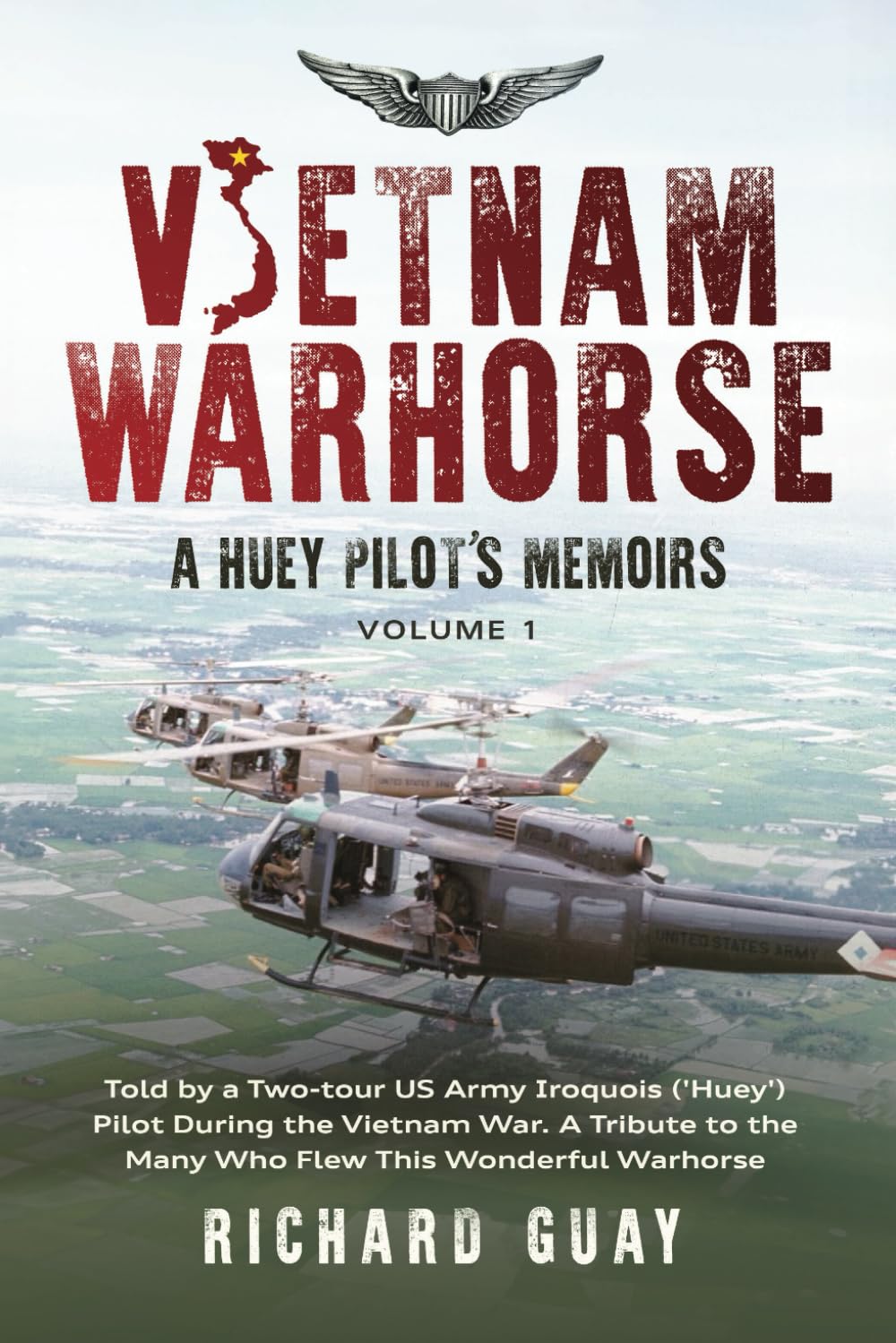 VIETNAM WARHORSE: A HUEY PILOTS MEMOIRS: TOLD BY A TWO-TOUR US ARMY IRIQUOIS ('HUEY') PILOT DURING THE VIETNAM WAR. A TRIBUTE TO THE MANY WHO FLEW THIS WONDERFUL WARHORSE.