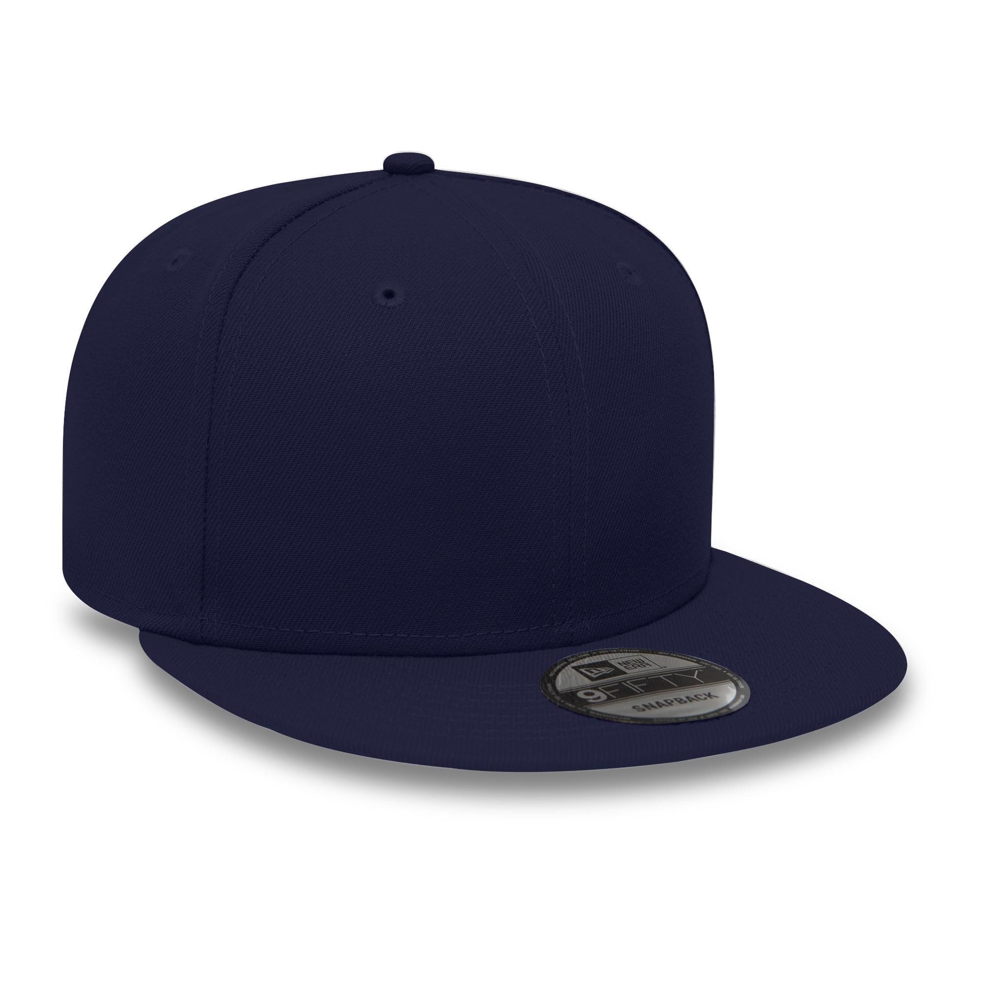 New Era 9Fifty Snapback Cap Dark Blue Tonal Blank - Unisex Cap Without Logo