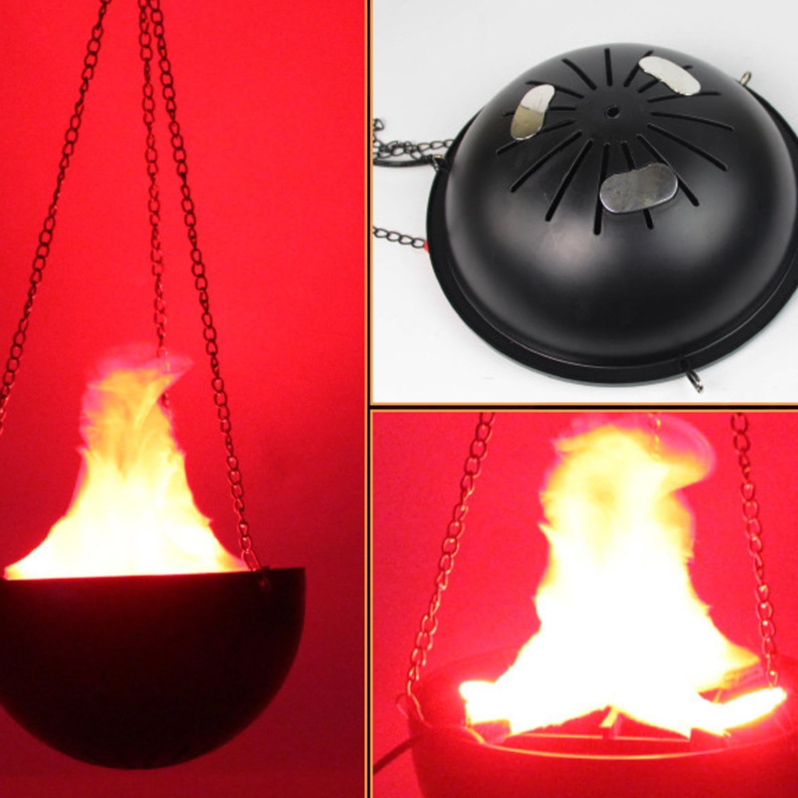Braciere artificiale tremolante, realistico e decorativo
