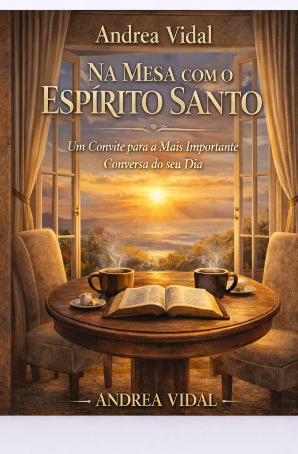 Na mesa com o Espirito Santo