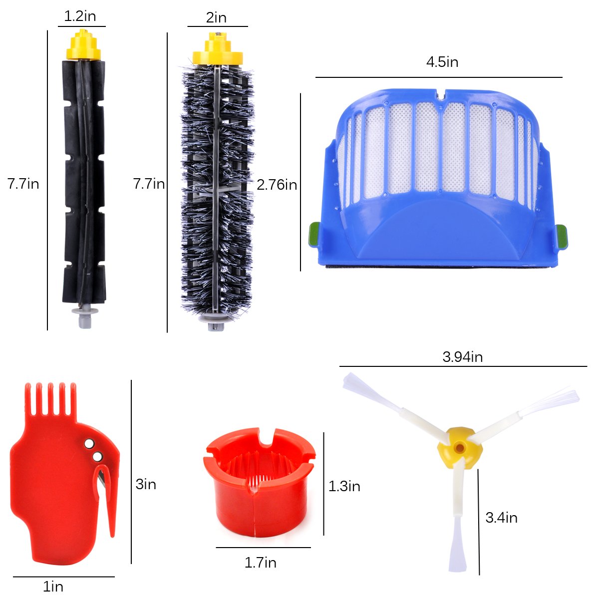 Sensore IR paraurti per accessori aspirapolvere robot I7 E5