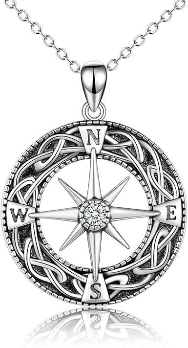 Women's compass necklace Clearance