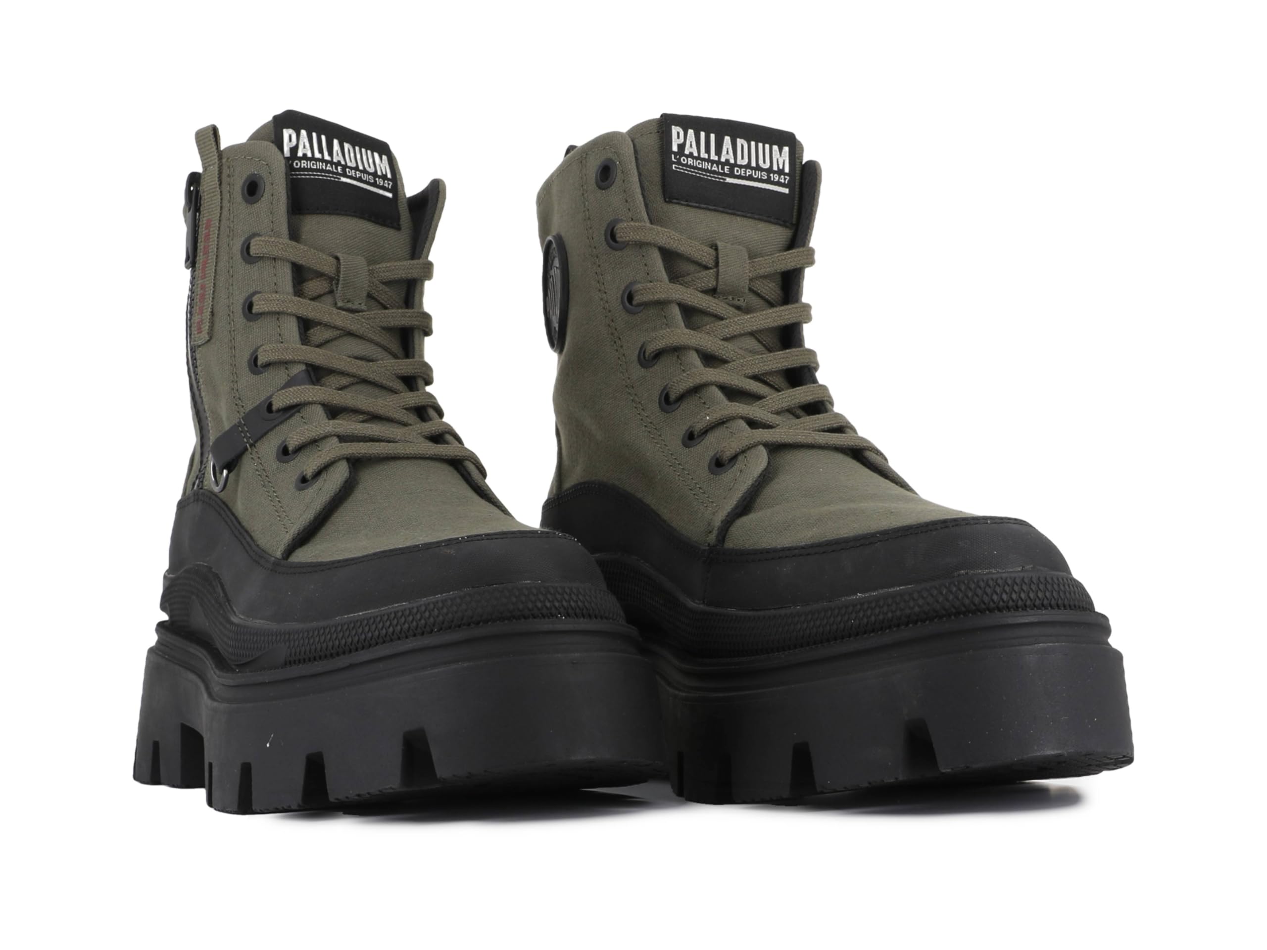 Palladium Pallasquad Zip TX, Botas Cortas al Tobillo Mujer
