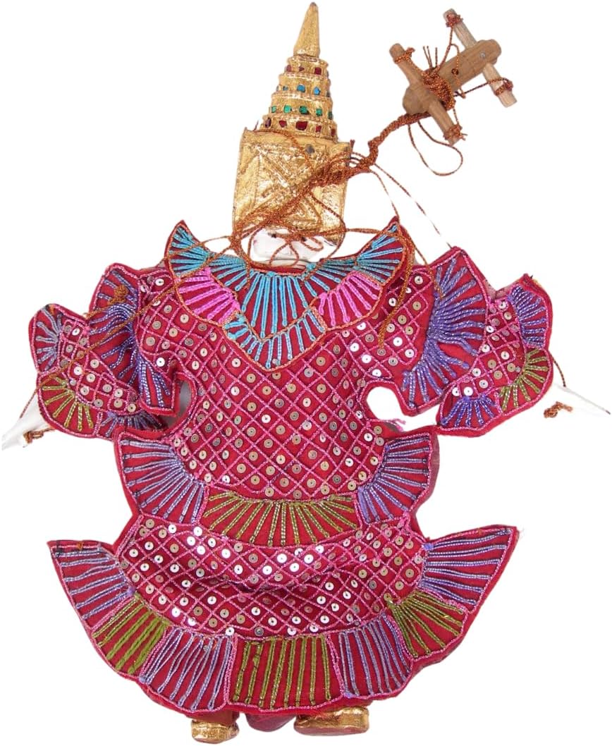 Thai Marionette Hand Made Puppets, Medium Large Best Price From Thailand