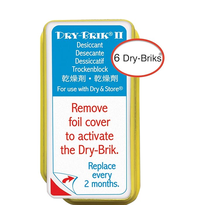 Buy Dry & Store DryBrik II Desiccant Blocks 6 Blocks (2 Packs of 3