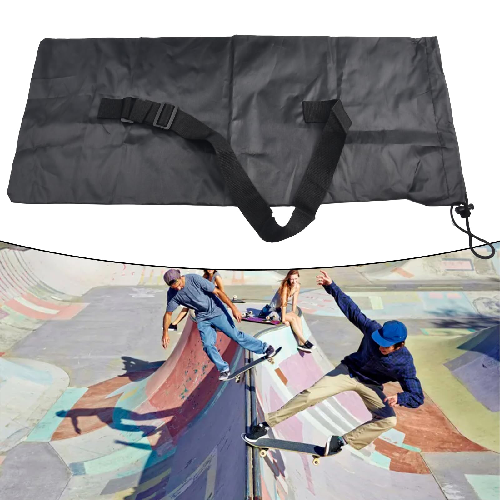 Sac de transport en nylon pour skateboard et longboard