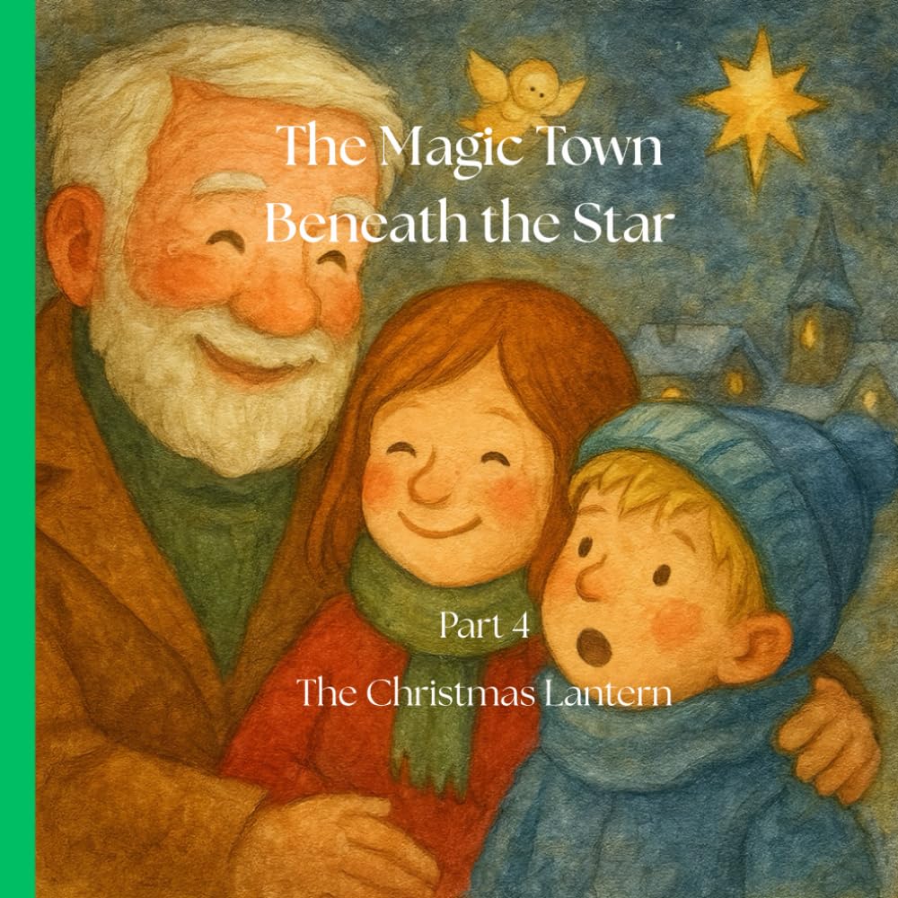 The Magic Town Beneath the Star Part 4: The Christmas Lantern Illustrated book for kids: A Heartwarming Holiday Story of Kindness, Friendship, and Winter Magic for Children 3-8