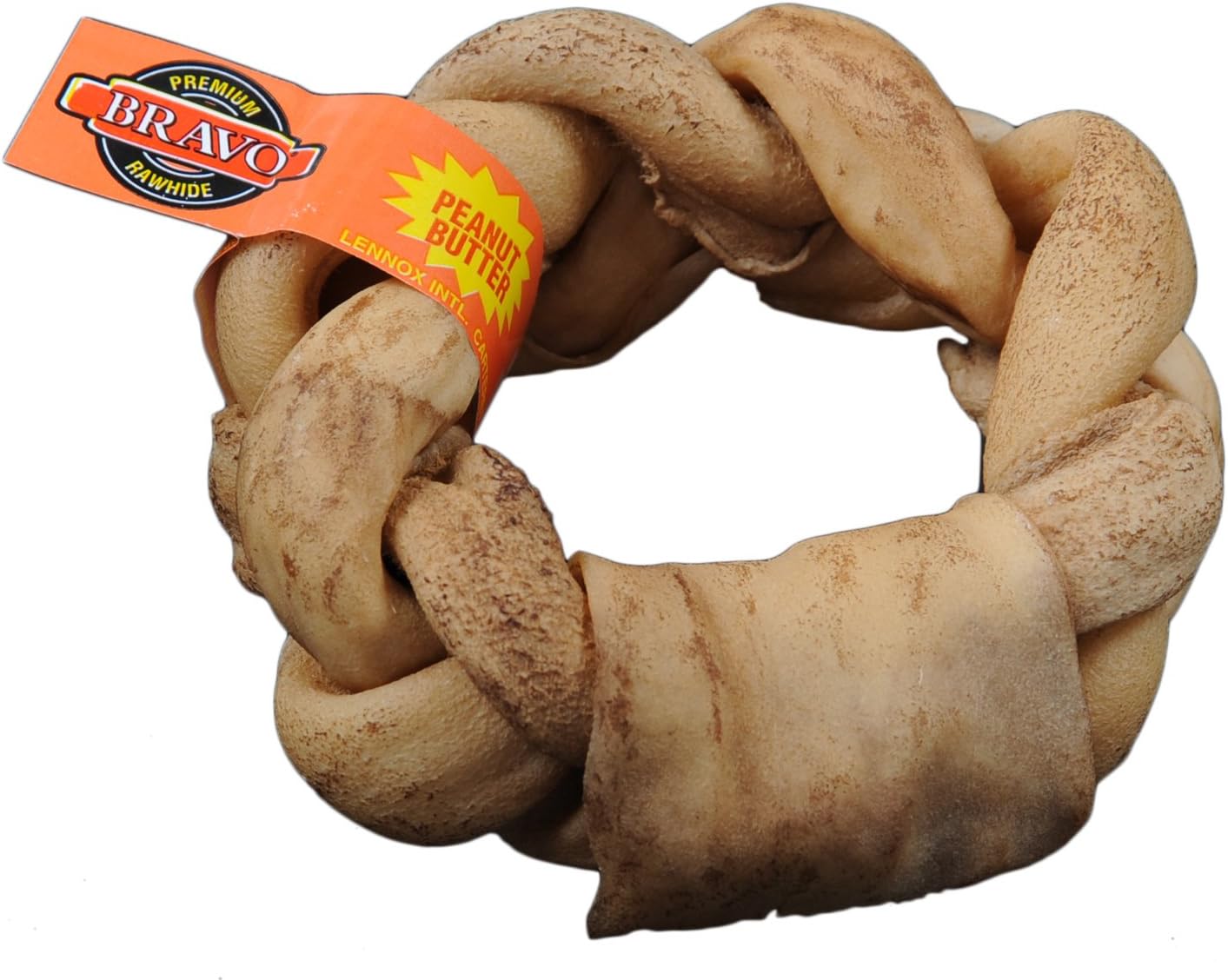 Bravo 12 x Braided Round Donut Peanut Butter 5-6" (12.5-15cm)