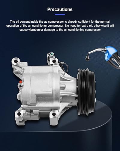 Miniatura 198 de ECCPP Compresor de CA 1997-2003 apto para Mitsubishi Montero Sport 3.0L 1999-2004 para Mitsubishi Montero Sport 3.5L Compresor de aire acondicionado