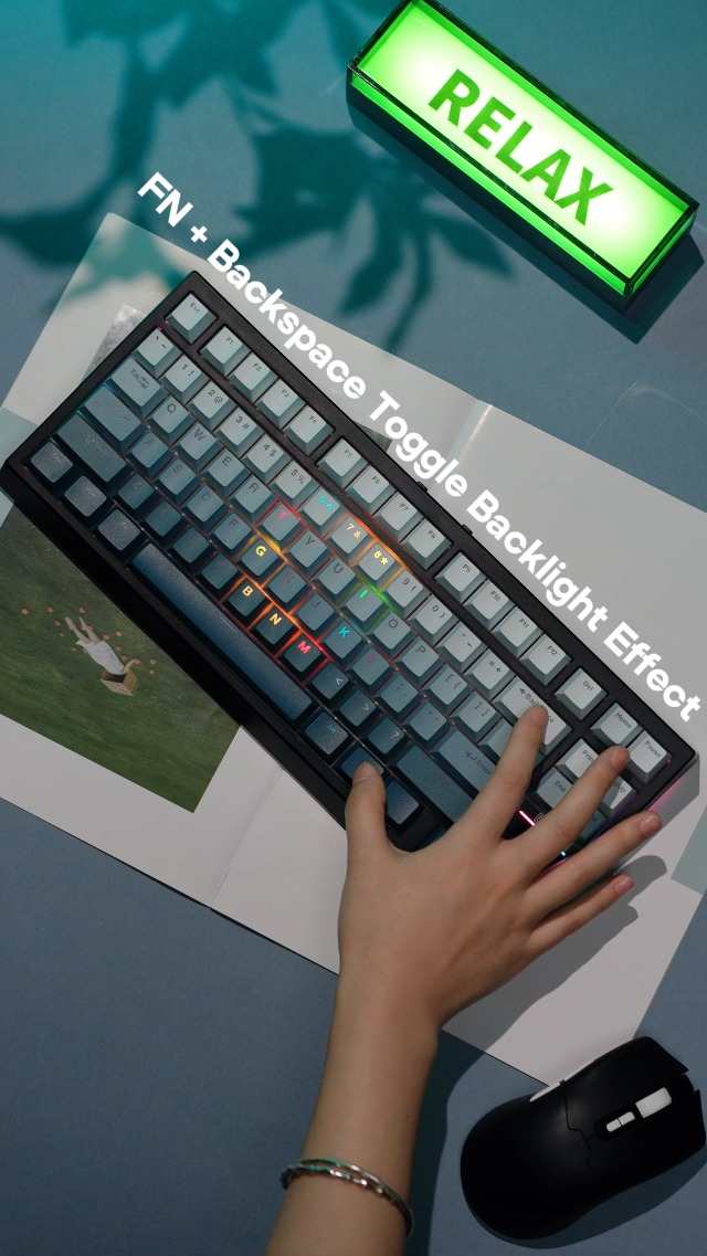 Amazon | EPOMAKER G84 HE ワイヤレスゲーミングキーボード 8K