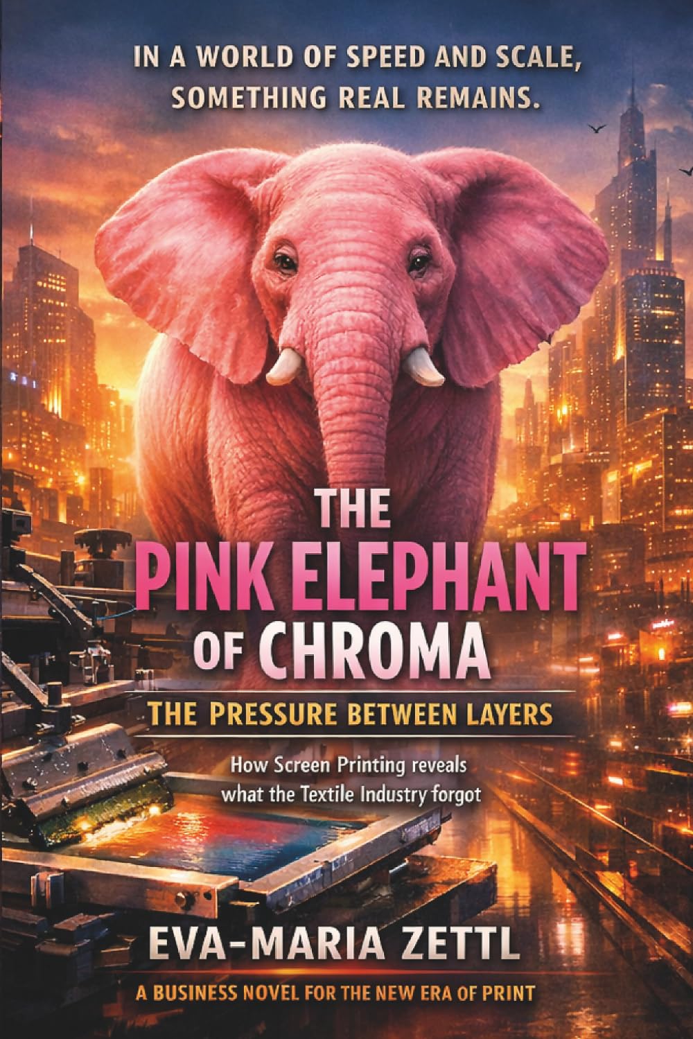 The Pink Elephant of Chroma: The Pressure between Layers - How Screen Printing reveals what the Textile Industry forgot