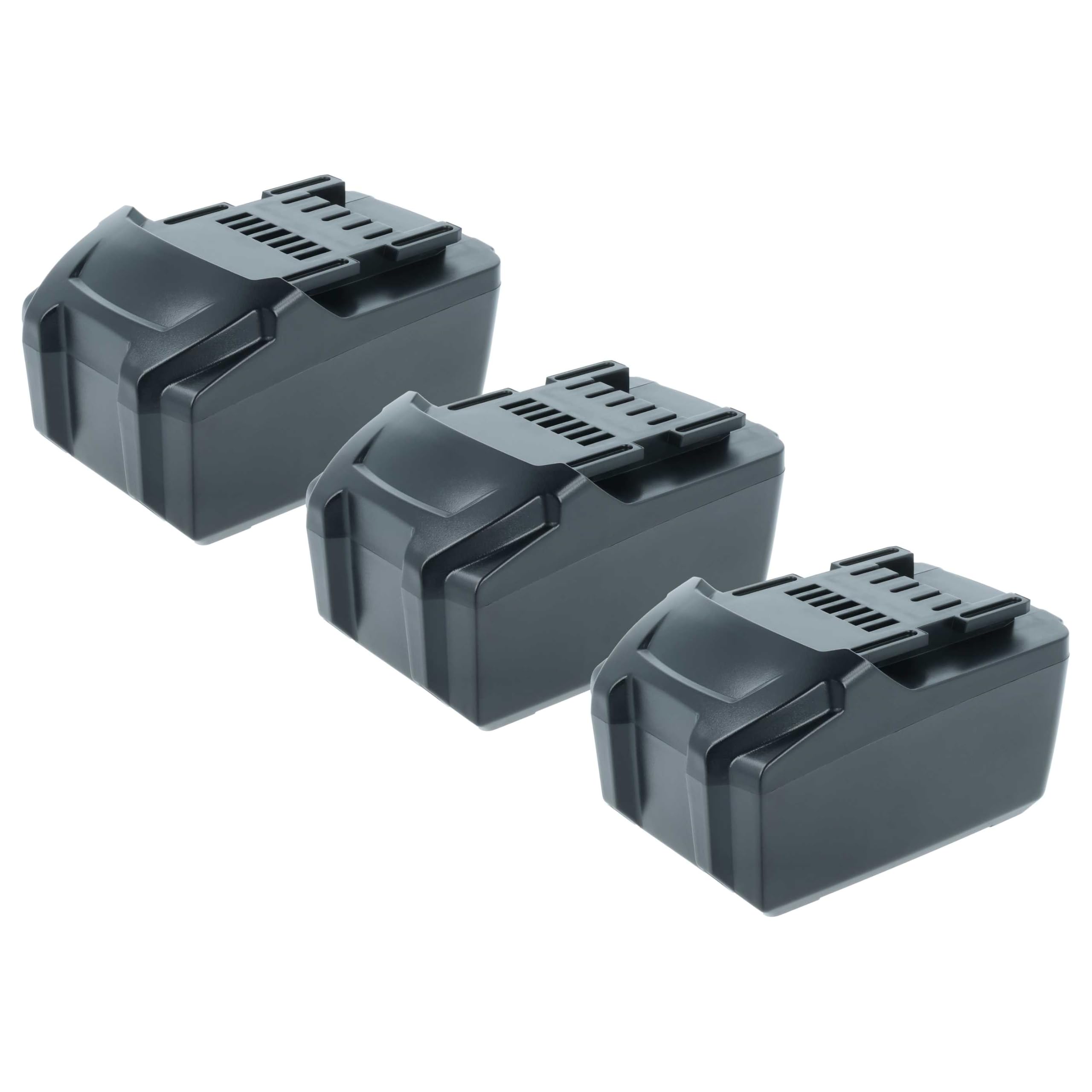 vhbw 3x batteria compatibile con Fischer FSS 18V 600 - Set 2