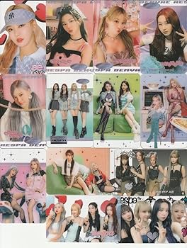 ミーグリ　手渡し　ポストカード　aespa カリナ　ジゼル　ウィンター　ニンニン ミーグリ 手渡し ポストカード aespa カリナ ジゼル ウィンター