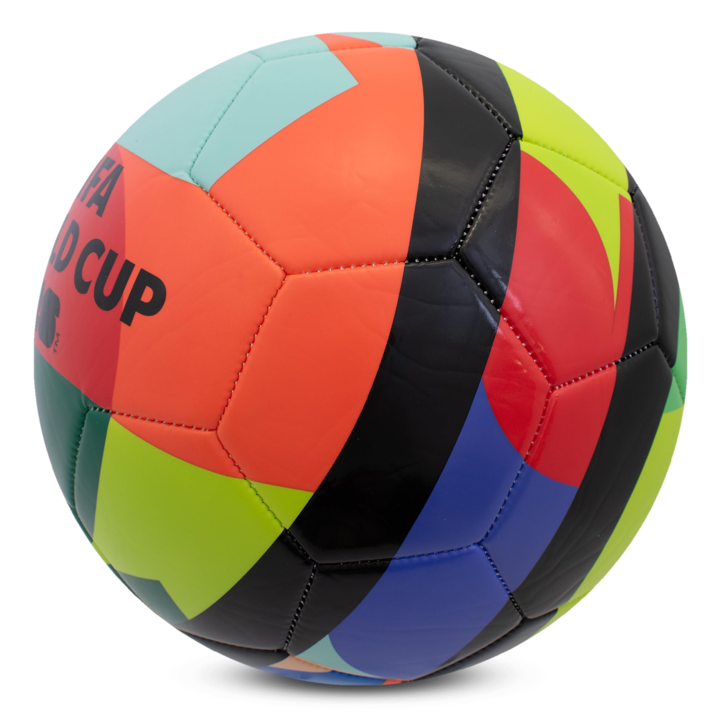 Hy-Pro Officially Licensed FWC26 Size 5 Football - Training Ball with Trophy Design & Host Nations Graphics, Football Gifts for Boys - FIFA World Cup 2026 Design - 3
