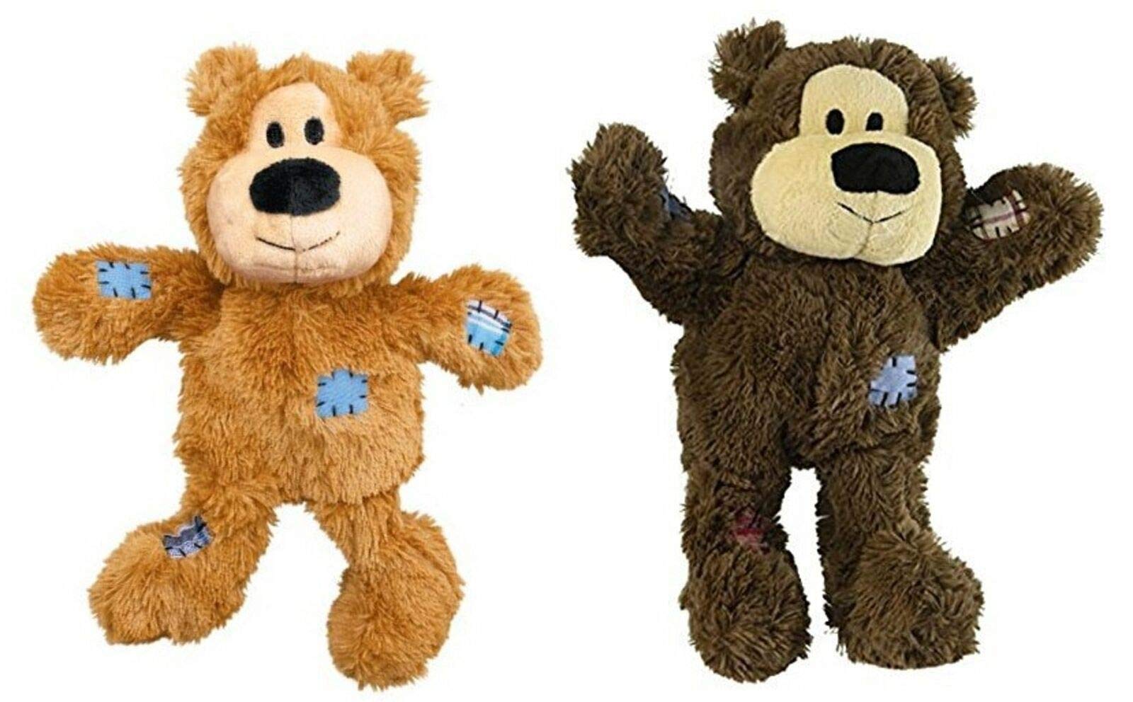 Kong Wild Knots Bears Durable Dog Toys Size:Med/Large Pack of 2, Medium Breeds