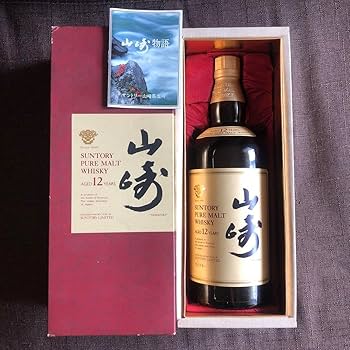 山崎 12年 ピュアモルト　ウイスキー ボックス付き　７５０ml サントリー シングルモルトウイスキー 山崎 12年 ピュアモルト