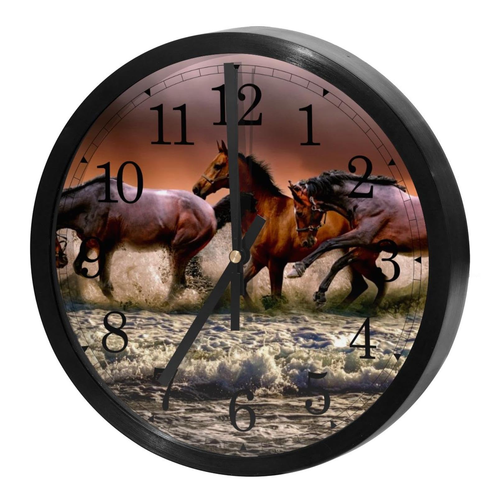 Horloge murale silencieuse sans tic-tac pour retrouver le sommeil