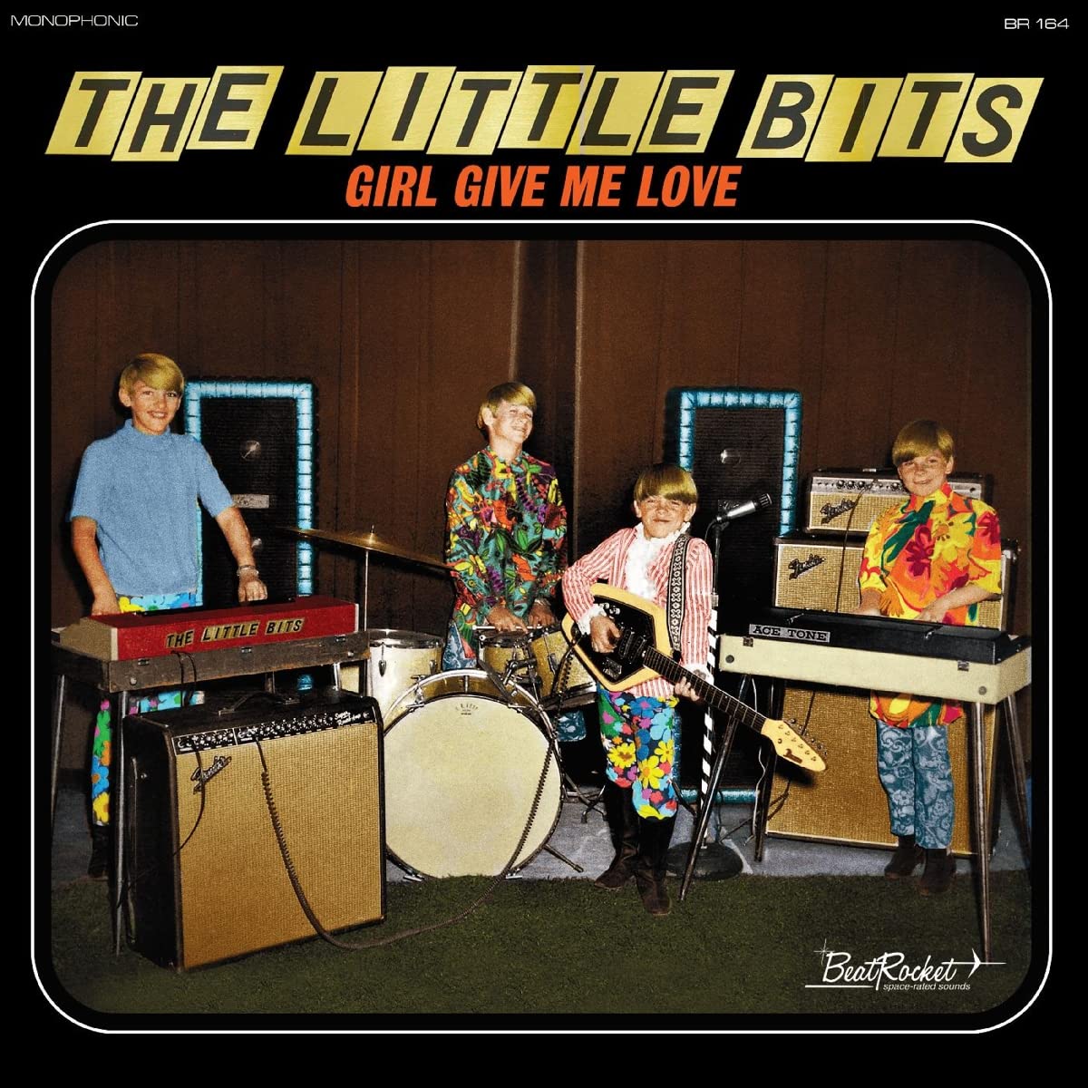 Little Bits Girl Give Me Love (orange Vinyl) LP New 90771016416