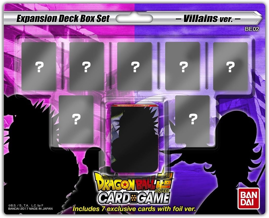 Dragon Ball Super Card Game Expansion Deck Box Set 02 - Dark Demon's Villians by Bandai