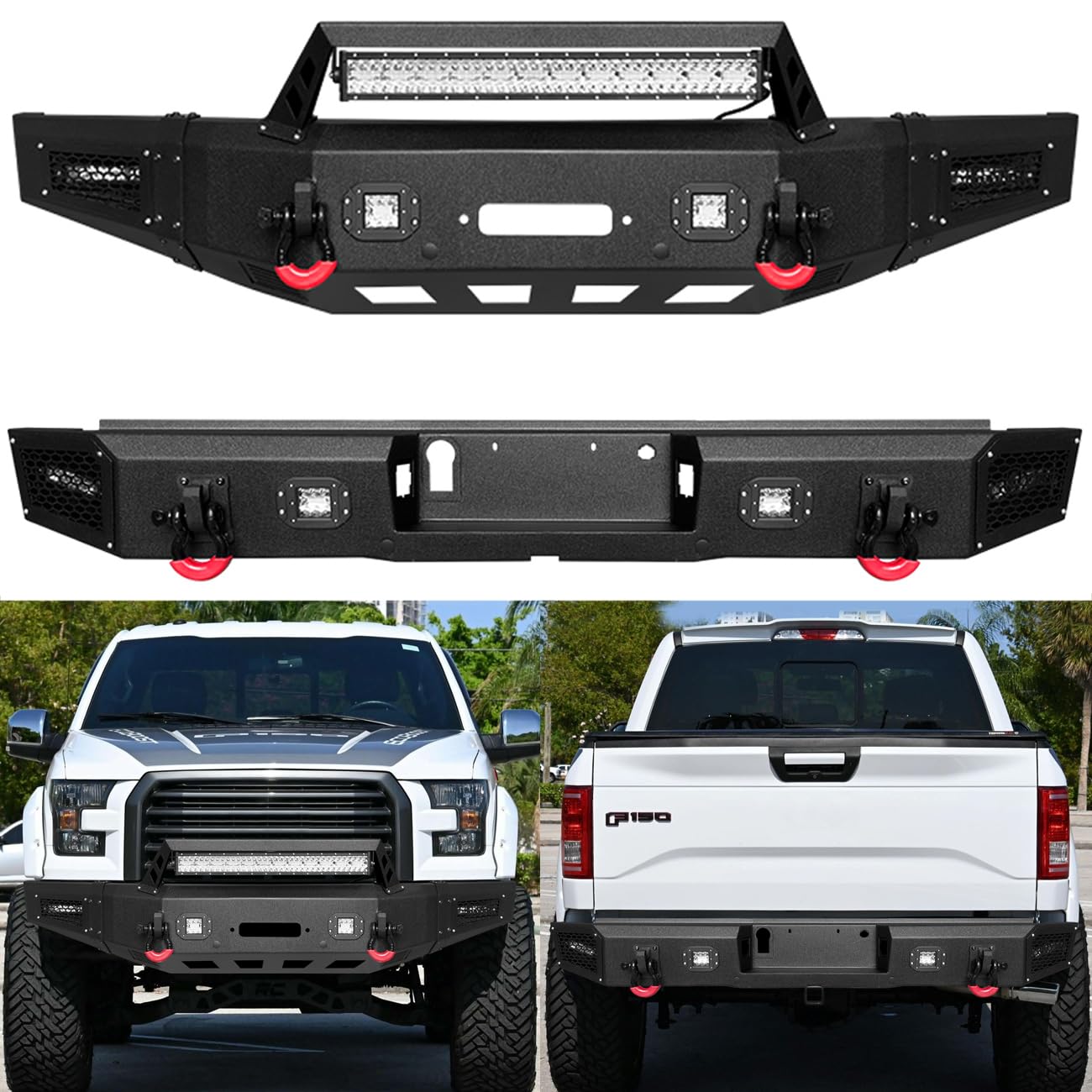 Vijay Front and Rear Bumper Set