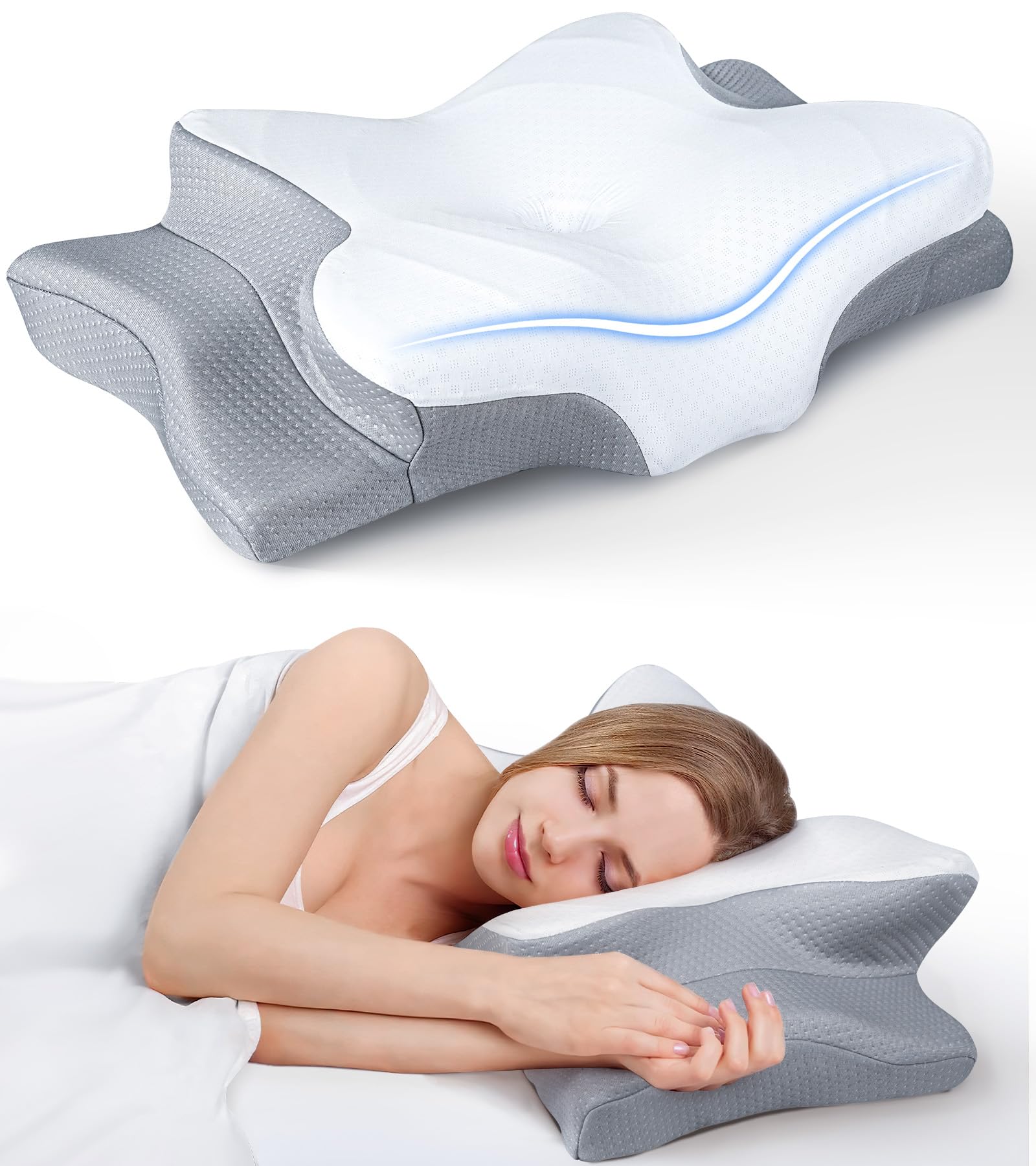 Temporomandibular Joint Pillow For Tmj Sufferers Side Sleeper