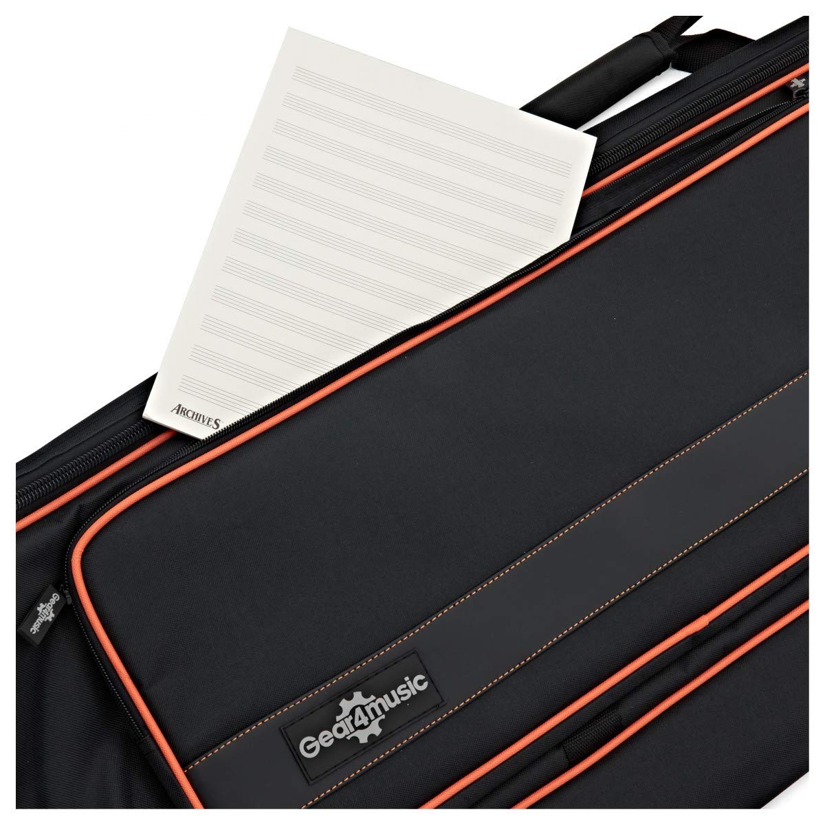 Deluxe Funda Delgada de Teclado de 88 Teclas Gear4music