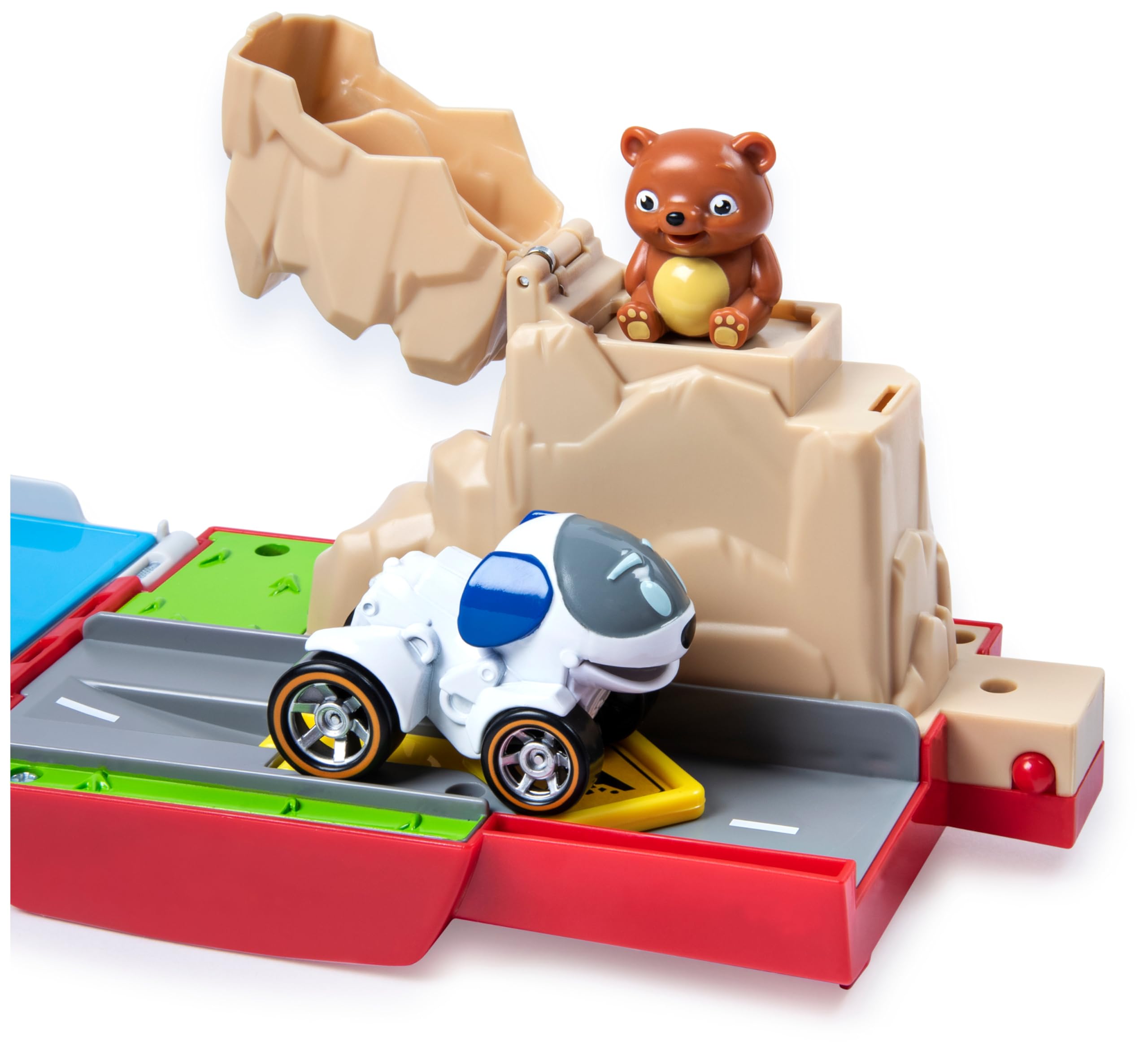 Paw Patrol Paw Patroller Die-Cast, Veicolo con Lanciatore 2 in 1, dai 3 Anni