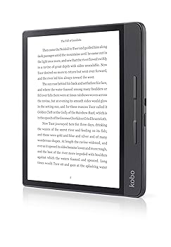 kobo 電子書籍リーダー 本体 7インチディスプレイで192gの電子書籍リーダー「Kobo Libra H2O