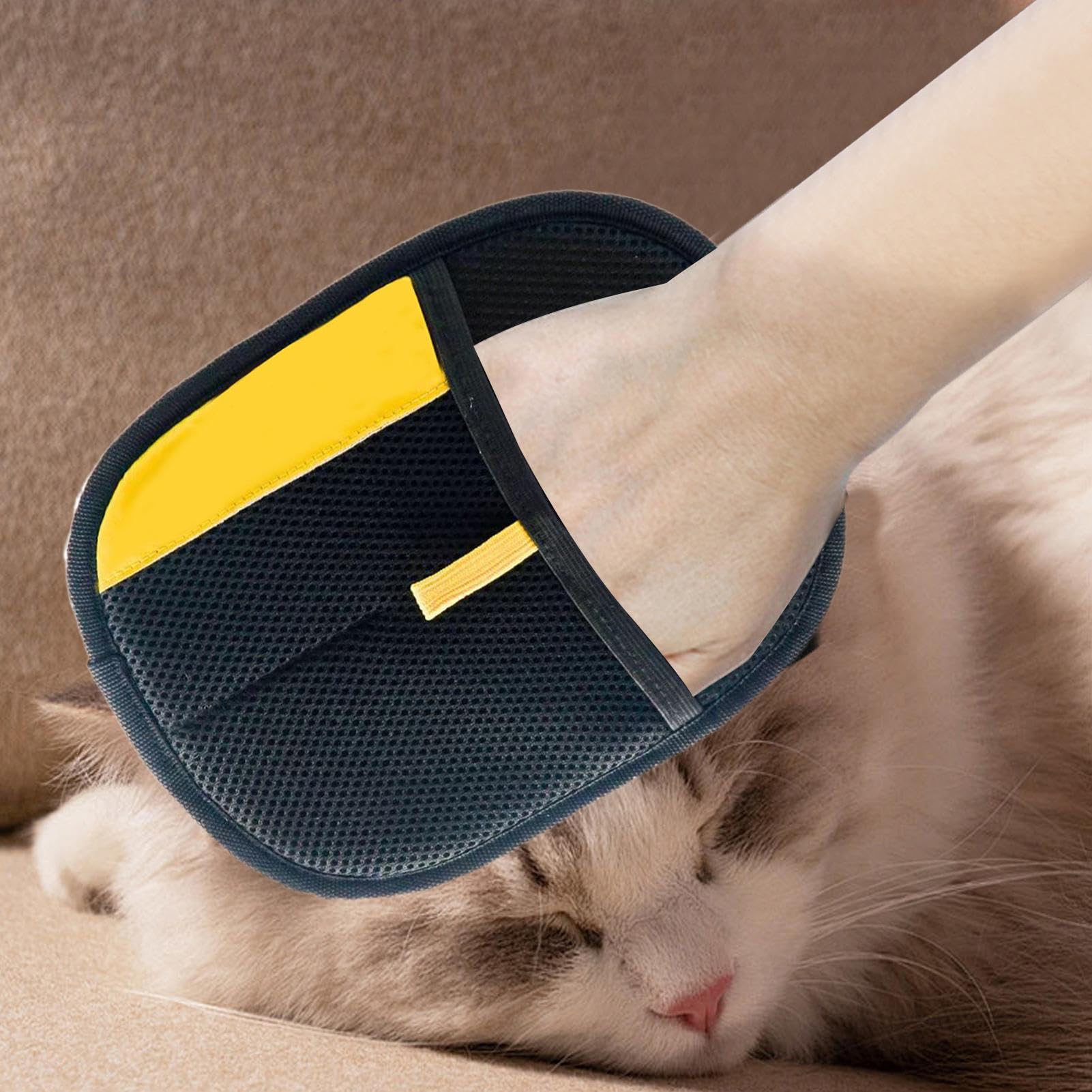 Haarentfernung Handschuhe Für Hunde & Katzen - 2er Set Antistatische Pflegehandschuhe