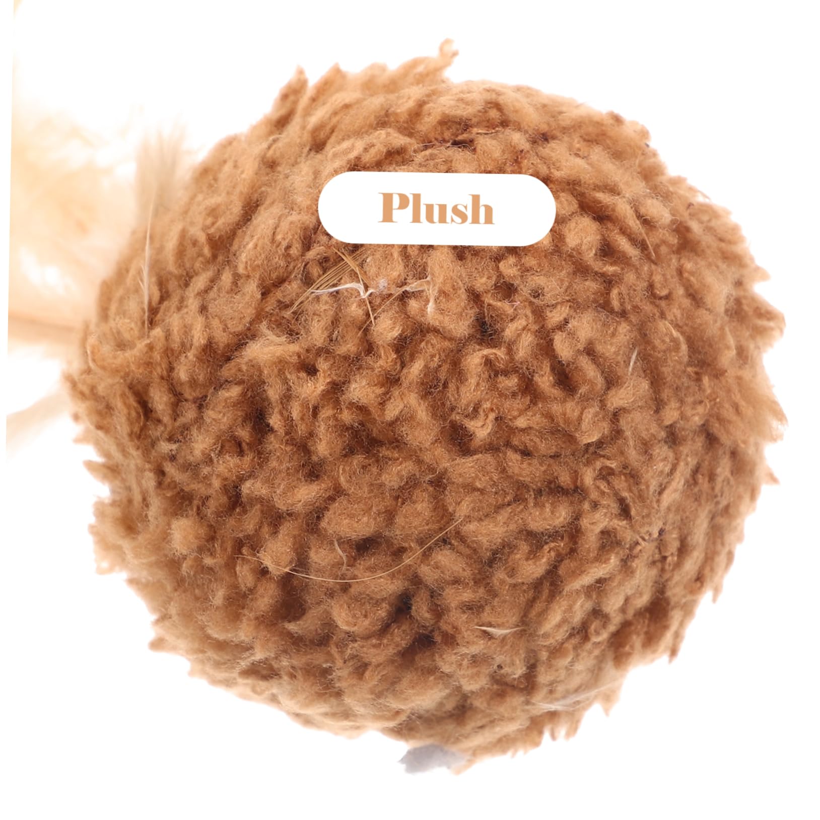 FRCOLOR 45piezas Juguetes para Gatos De Peluche y Cascabeles De Juguete Divertido y Portátil para Gatitos Estimulante y Resistente Al Desgaste