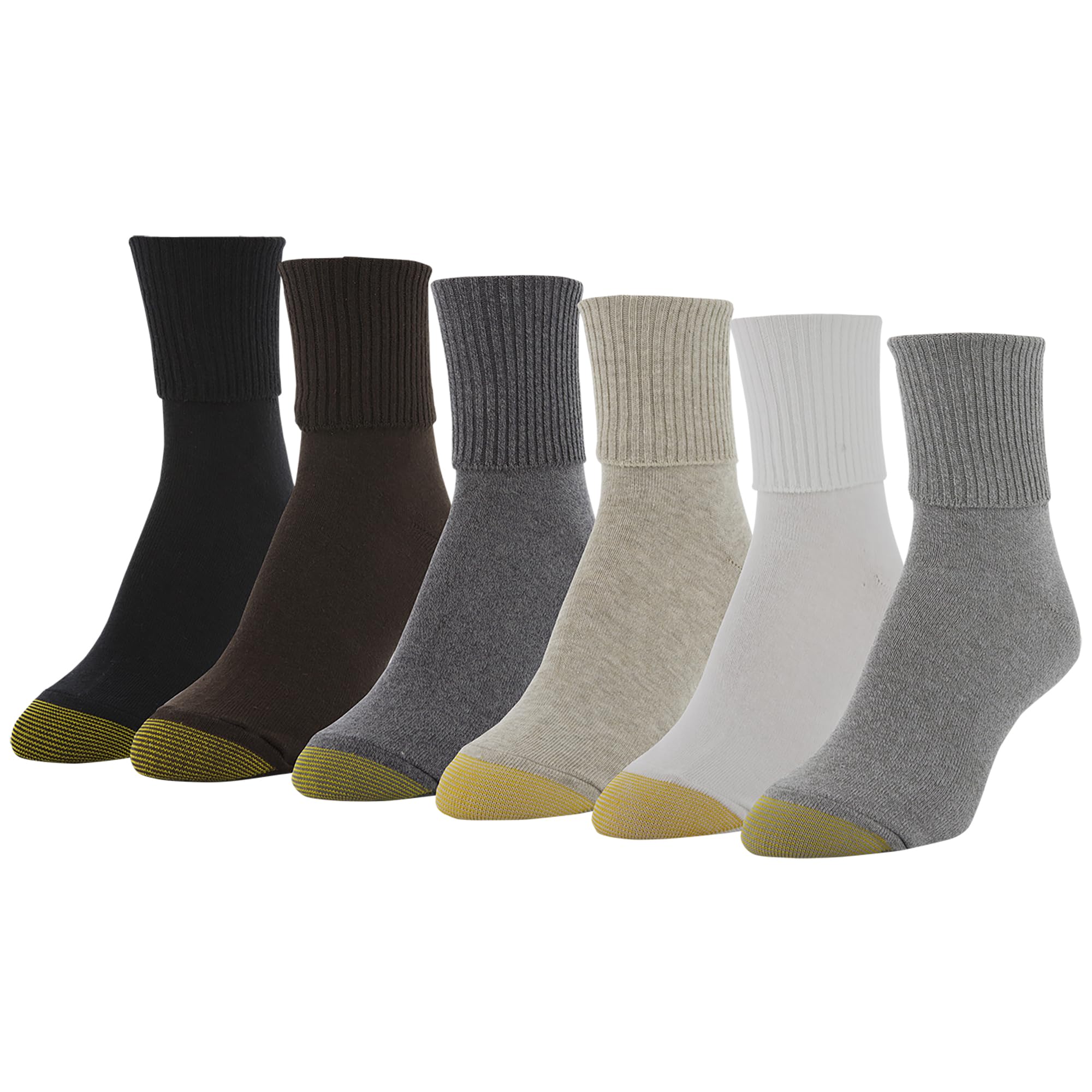 Women's Classic Turn Cuff Socks (Multipairs)