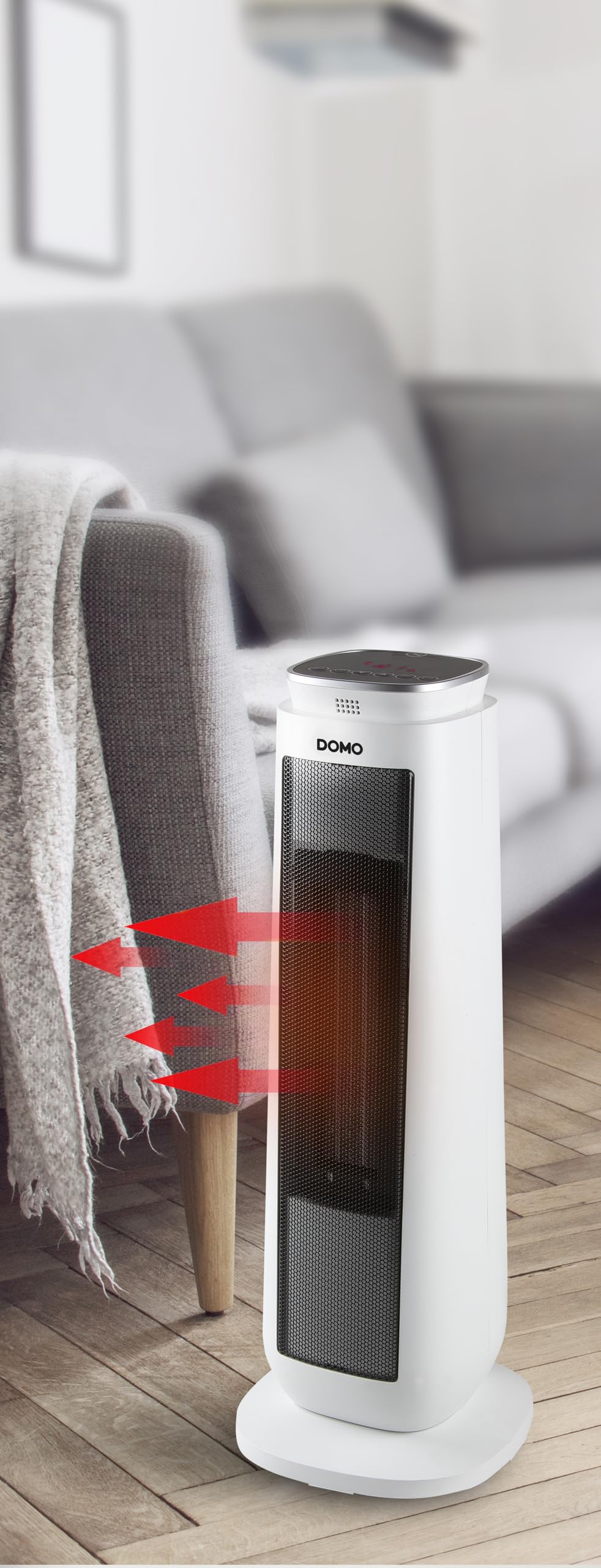 DOMO DO7347H DO7347H konwektor 2000 W biały