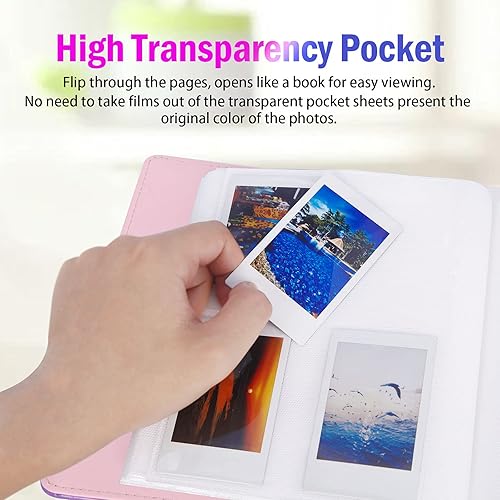 Miniatura 4 de 2 paquetes de 256 bolsillos álbum de fotos para Fujifilm Instax Mini LiPlay 11 90 70 50S 26 25 9 8+ 8 7S Impresora de cámara instantáneaMini Link