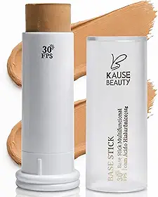 Base em Bastão Kause Be - Base Stick Multifuncional Base Stick Hidratante com Ácido Hialurónico, Cobertura Natural e Acabamento Uniforme - FPS 30...02