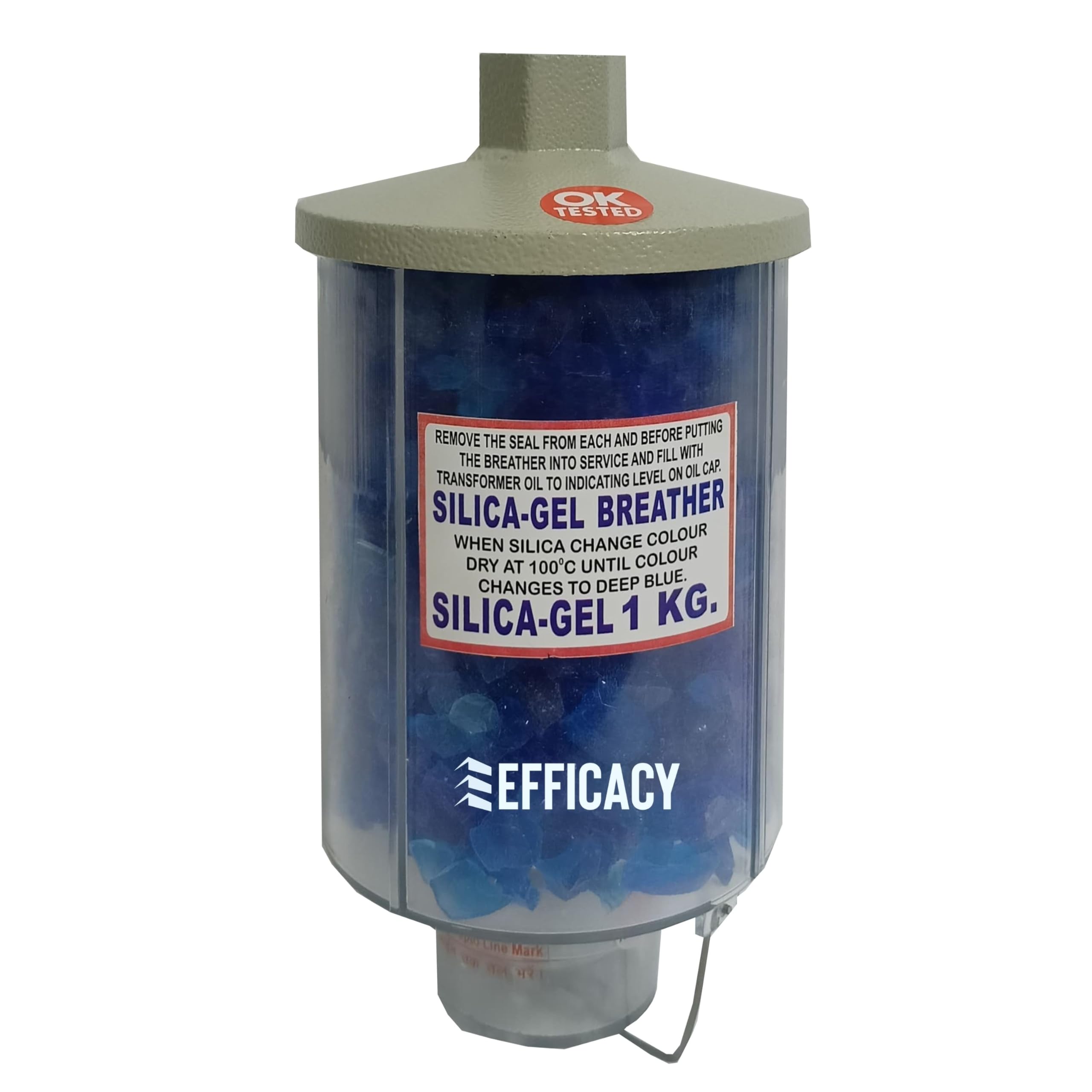 Buy EfficacySilica Gel Breather Size 1000 gm Transformer Desiccant