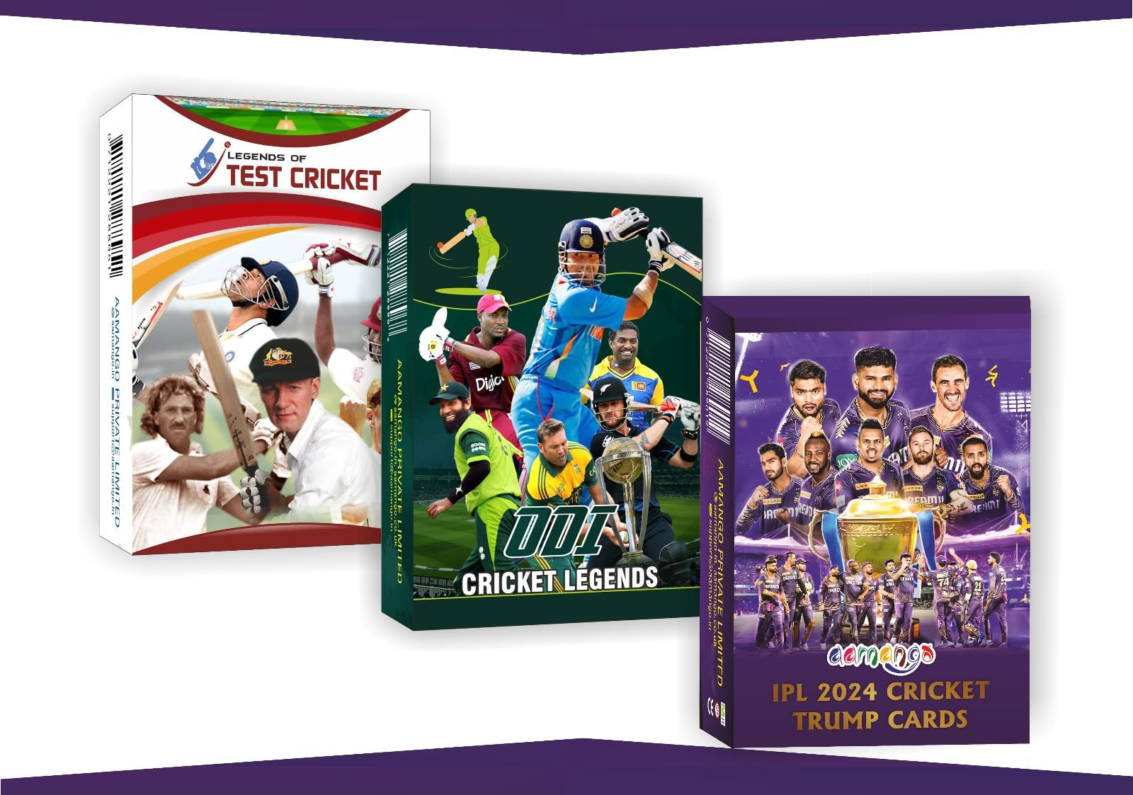 Aamango Trump Cards (Cricket Collection (IPL 2024 + Test Legends + ODI Legends))