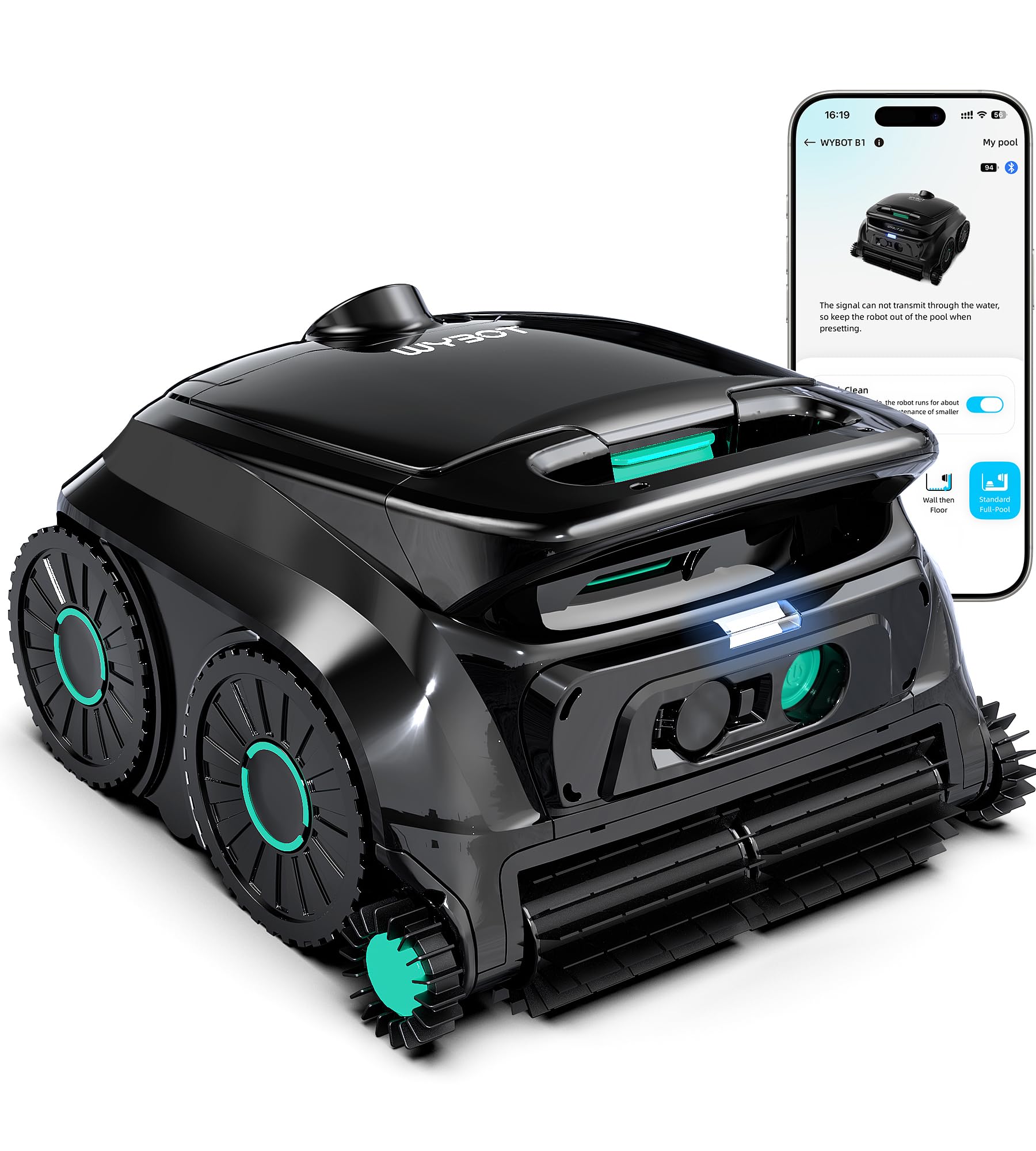 Wybot B1 Cordless Robotic Pool Vacuum