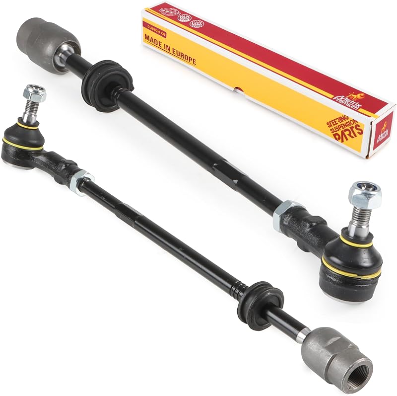 Kit de terminais de direção dianteiros METRIX PREMIUM CHASSIS PARTS para Volkswagen Golf e Jetta com direção manual – 2 unidades